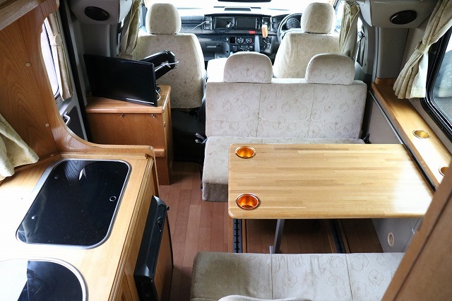 キャンピングカー キャブコン ﾊｲｴｰｽ ｱﾑｸﾗﾌﾄ製　ｵﾘｼﾞﾅﾙ　4WD