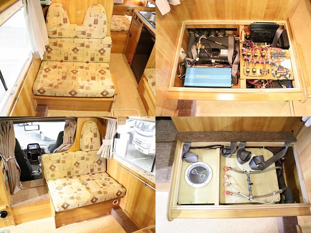 キャンピングカー キャブコン ｶﾑﾛｰﾄﾞ ﾊﾞﾝﾃｯｸ ｼﾞﾙ520 4WD