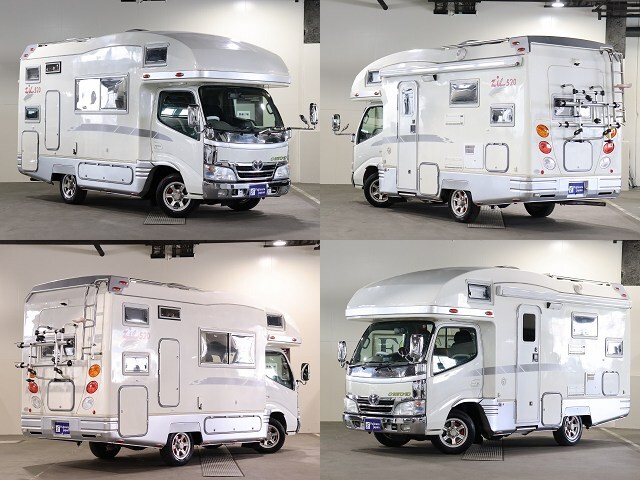 キャンピングカー キャブコン ｶﾑﾛｰﾄﾞ ﾊﾞﾝﾃｯｸ ｼﾞﾙ520 4WD