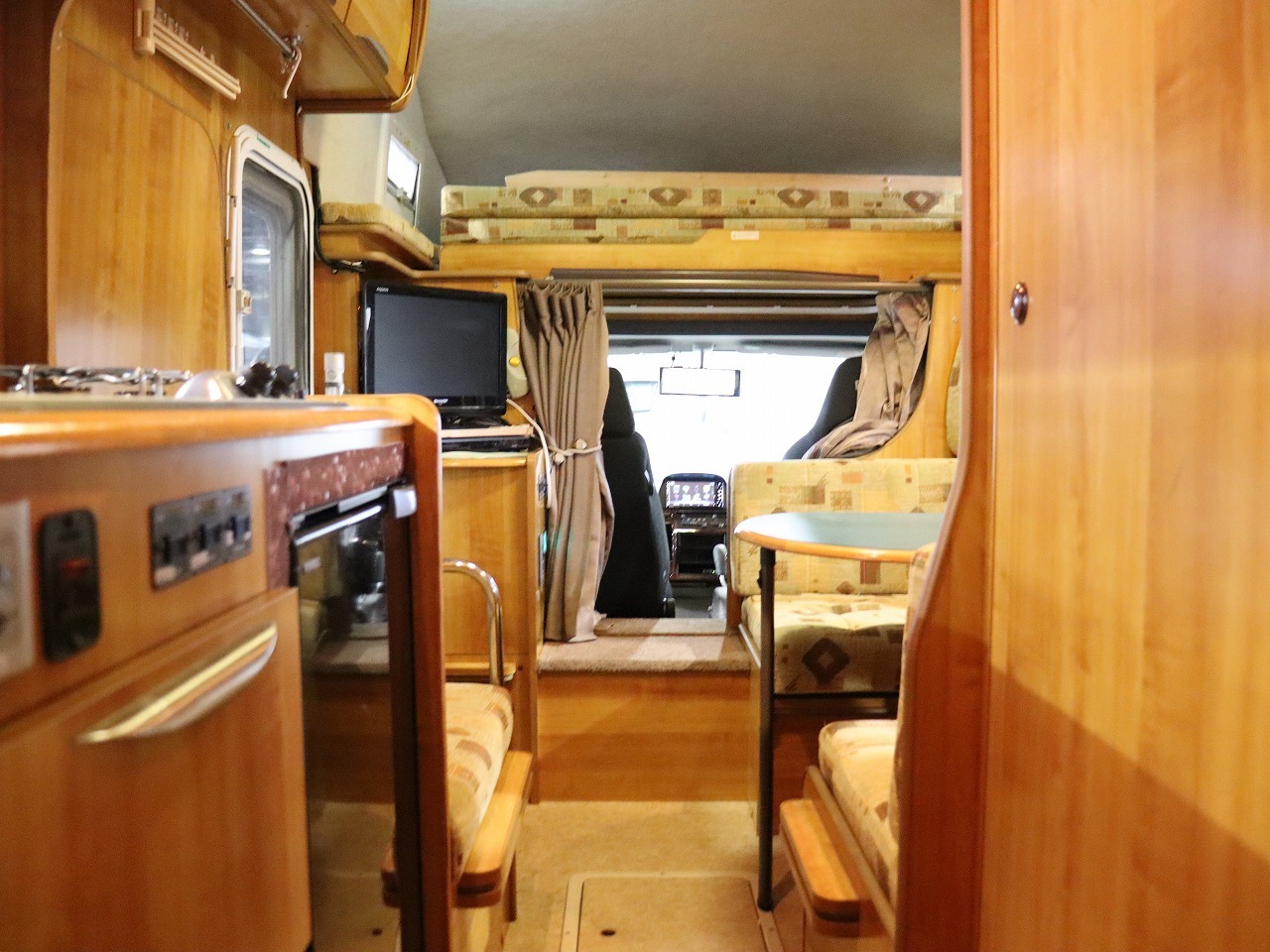 キャンピングカー キャブコン ｶﾑﾛｰﾄﾞ ﾊﾞﾝﾃｯｸ ｼﾞﾙ520 4WD