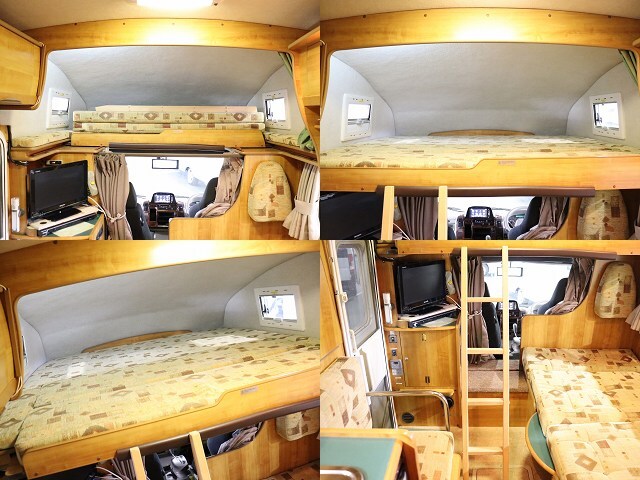 キャンピングカー キャブコン ｶﾑﾛｰﾄﾞ ﾊﾞﾝﾃｯｸ ｼﾞﾙ520 4WD