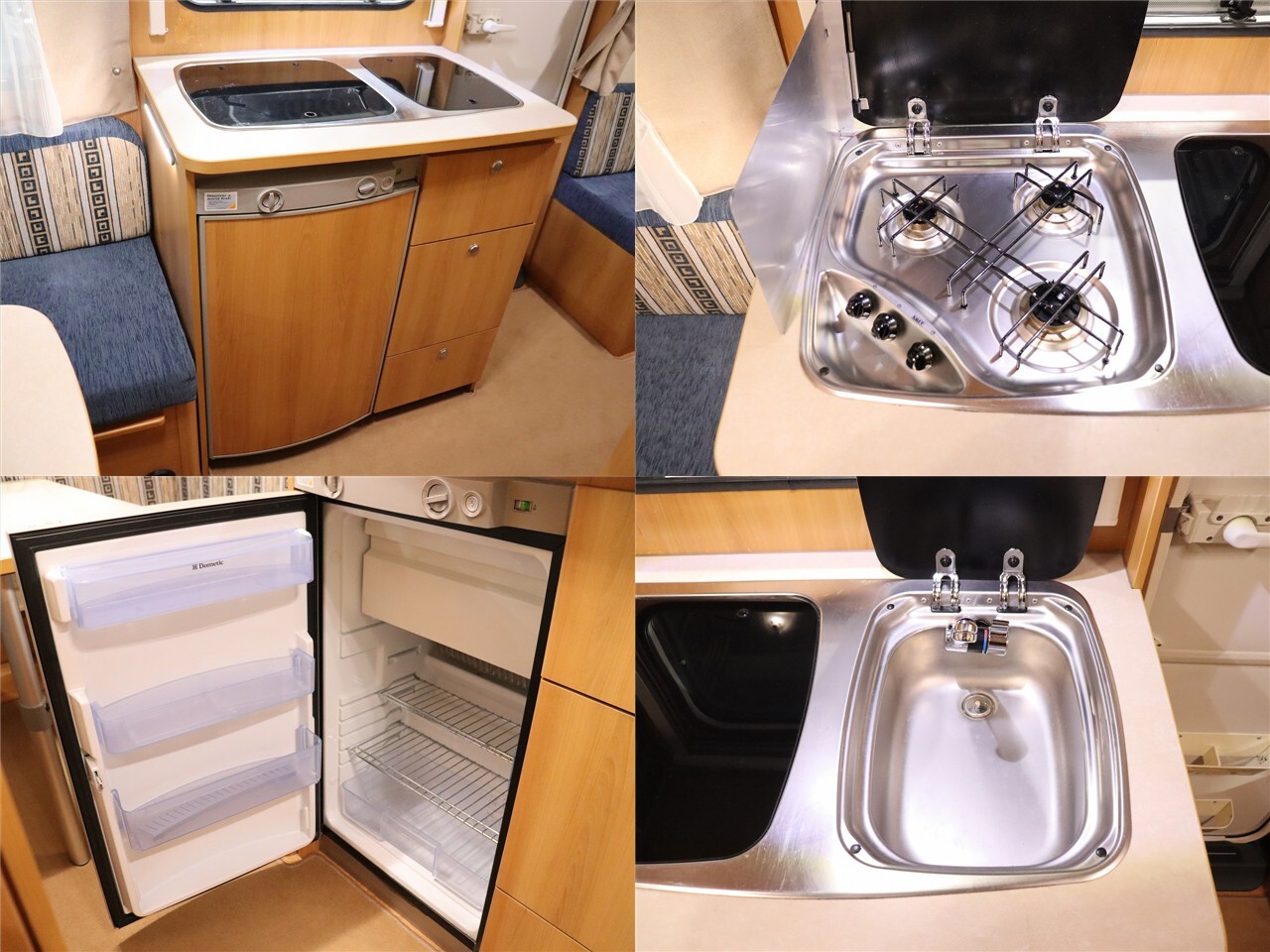 キャンピングカー トレーラー ﾄﾘｶﾞﾉ ｴﾒﾛｰﾄﾞ376　FF　窓用AC　牽引免許不要