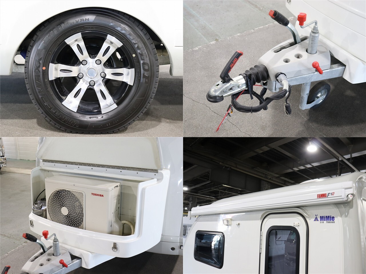 キャンピングカー トレーラー ﾀｺｽ　ﾐﾐｰ310　FF　家庭用AC　牽引免許不要