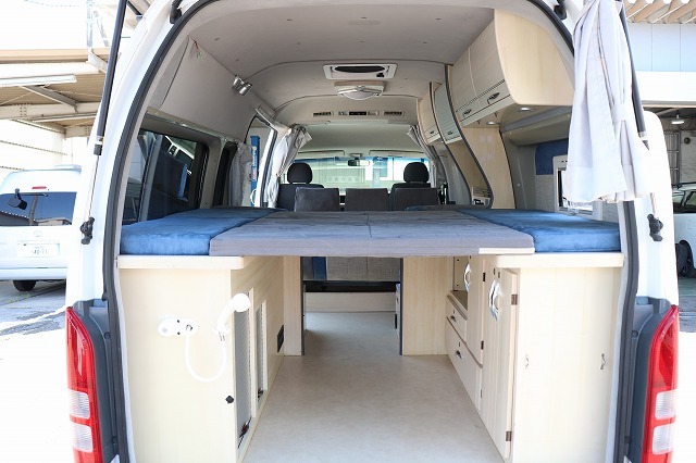 キャンピングカー バンコン ﾚｼﾞｱｽｴｰｽ ﾅｯﾂRV ﾘｰｸ 4WD