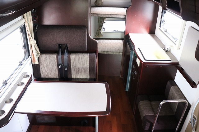 キャンピングカー キャブコン ｶﾑﾛｰﾄﾞ ﾅｯﾂRV ｸﾚｿﾝ FFﾋｰﾀｰ 4WD