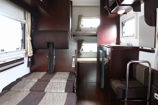 キャンピングカー キャブコン ｶﾑﾛｰﾄﾞ ﾅｯﾂRV ｸﾚｿﾝ FFﾋｰﾀｰ 4WD