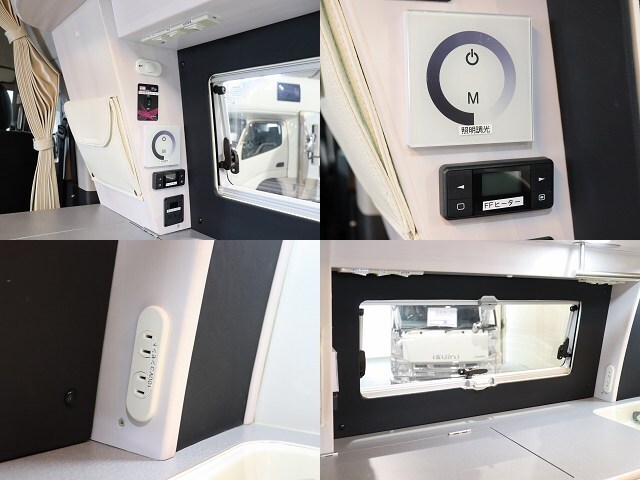 キャンピングカー バンコン ﾊｲｴｰｽ ｺﾝﾊﾟｽﾄﾞﾙｸP-COOL 4WD　FF