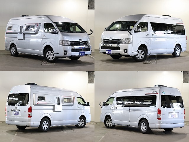 キャンピングカー バンコン ﾊｲｴｰｽ ｺﾝﾊﾟｽﾄﾞﾙｸP-COOL 4WD　FF