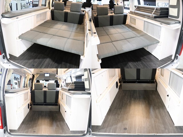 キャンピングカー バンコン ﾊｲｴｰｽ ｺﾝﾊﾟｽﾄﾞﾙｸP-COOL 4WD　FF