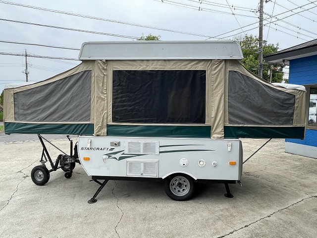 キャンピングカー トレーラー ｽﾀｰｸﾗﾌﾄ816 ﾎﾟｯﾌﾟｱｯﾌﾟ　ﾓﾃﾞﾙ年式2010