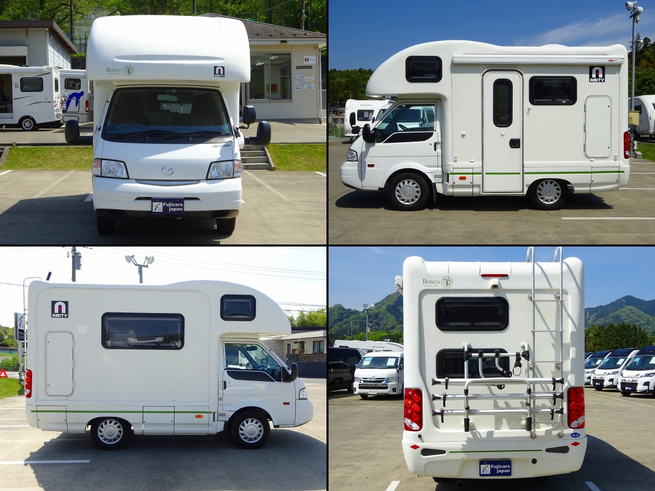 キャンピングカー キャブコン ﾎﾞﾝｺﾞ AtoZ ｱﾐﾃｨﾎﾞｽｺ　冷蔵庫　家庭用TV