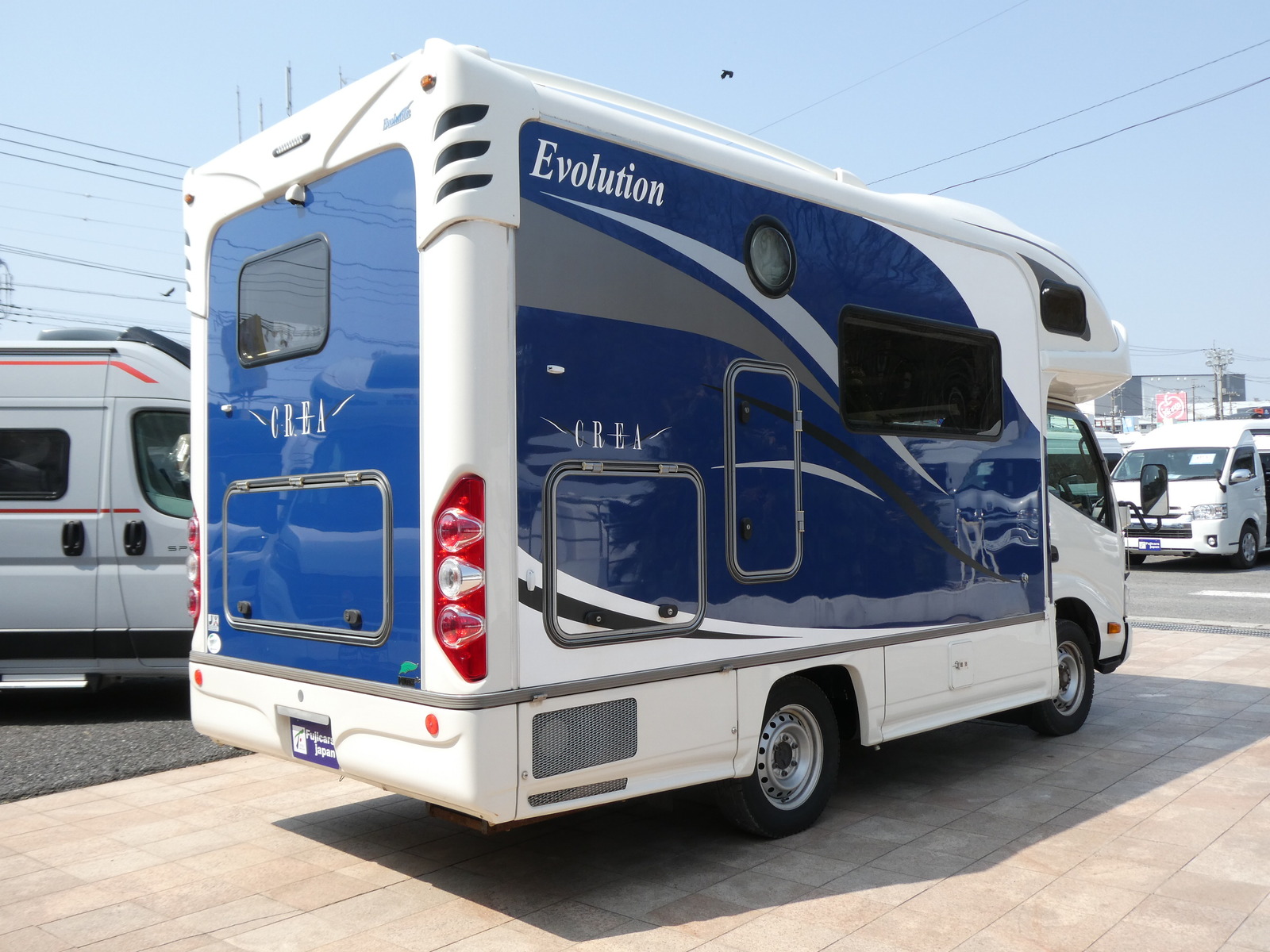 キャンピングカー キャブコン ﾅｯﾂRV　ｸﾚｱ　5.3X　ｴﾎﾞﾘｭｰｼｮﾝ　家AC　FF