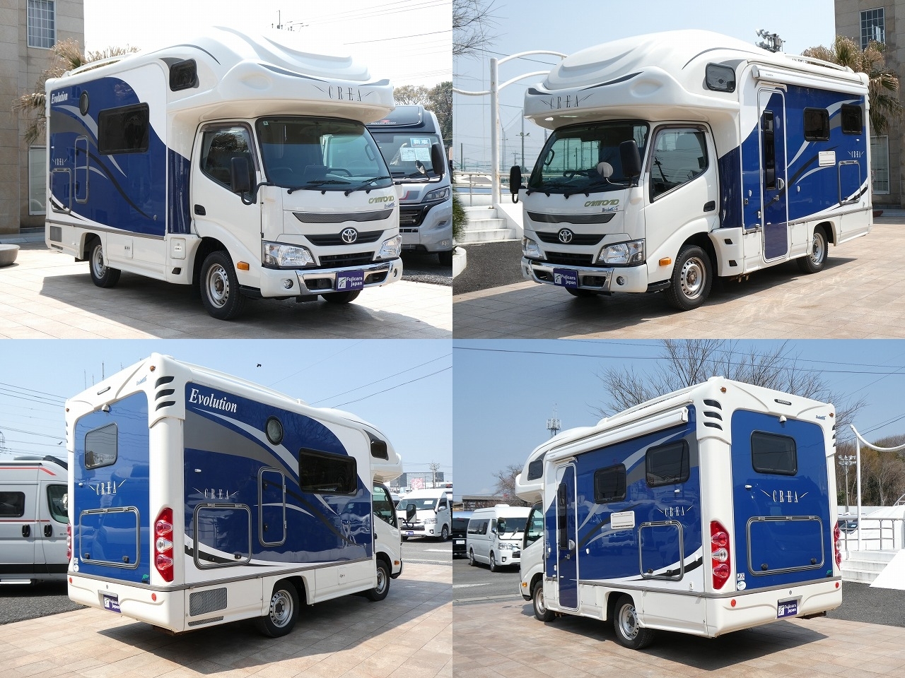 キャンピングカー キャブコン ﾅｯﾂRV　ｸﾚｱ　5.3X　ｴﾎﾞﾘｭｰｼｮﾝ　家AC　FF