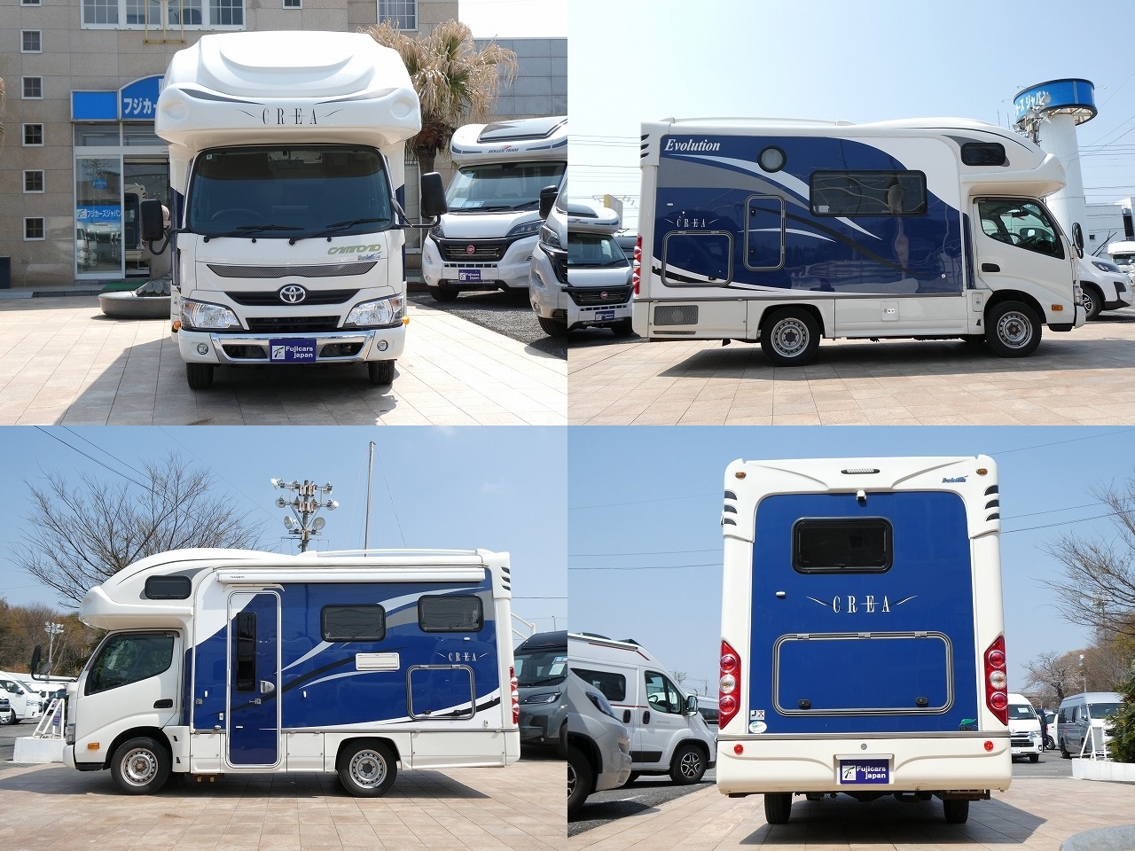 キャンピングカー キャブコン ﾅｯﾂRV　ｸﾚｱ　5.3X　ｴﾎﾞﾘｭｰｼｮﾝ　家AC　FF