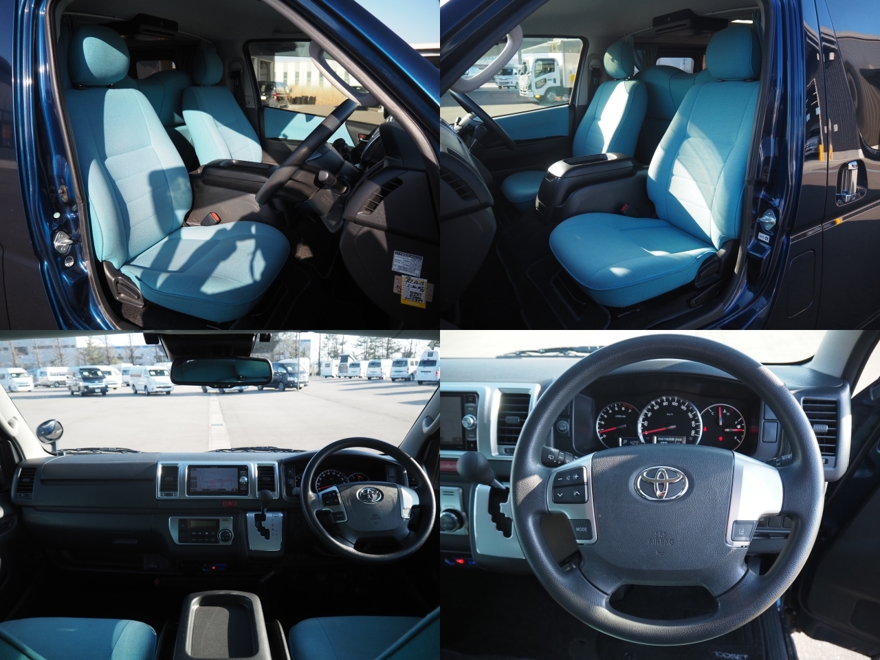 キャンピングカー バンコン ﾊｲｴｰｽ ｱﾙﾌﾚｯｸｽ ｼｰｽﾞﾈｸｽ　FFﾋｰﾀｰ