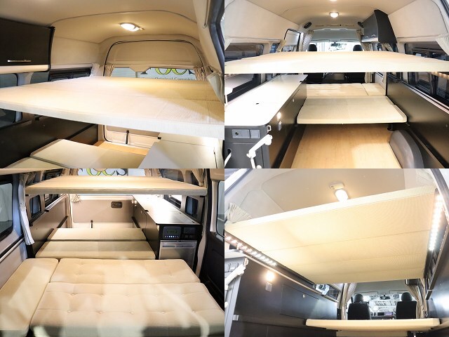 キャンピングカー バンコン ﾊｲｴｰｽ ﾄｲﾌｧｸﾄﾘｰ ﾄｲｽﾞﾎﾞｯｸｽ4WD　FF