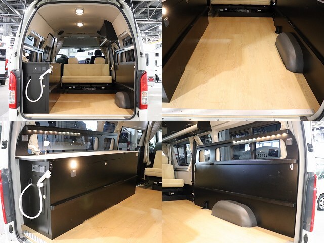 キャンピングカー バンコン ﾊｲｴｰｽ ﾄｲﾌｧｸﾄﾘｰ ﾄｲｽﾞﾎﾞｯｸｽ4WD　FF