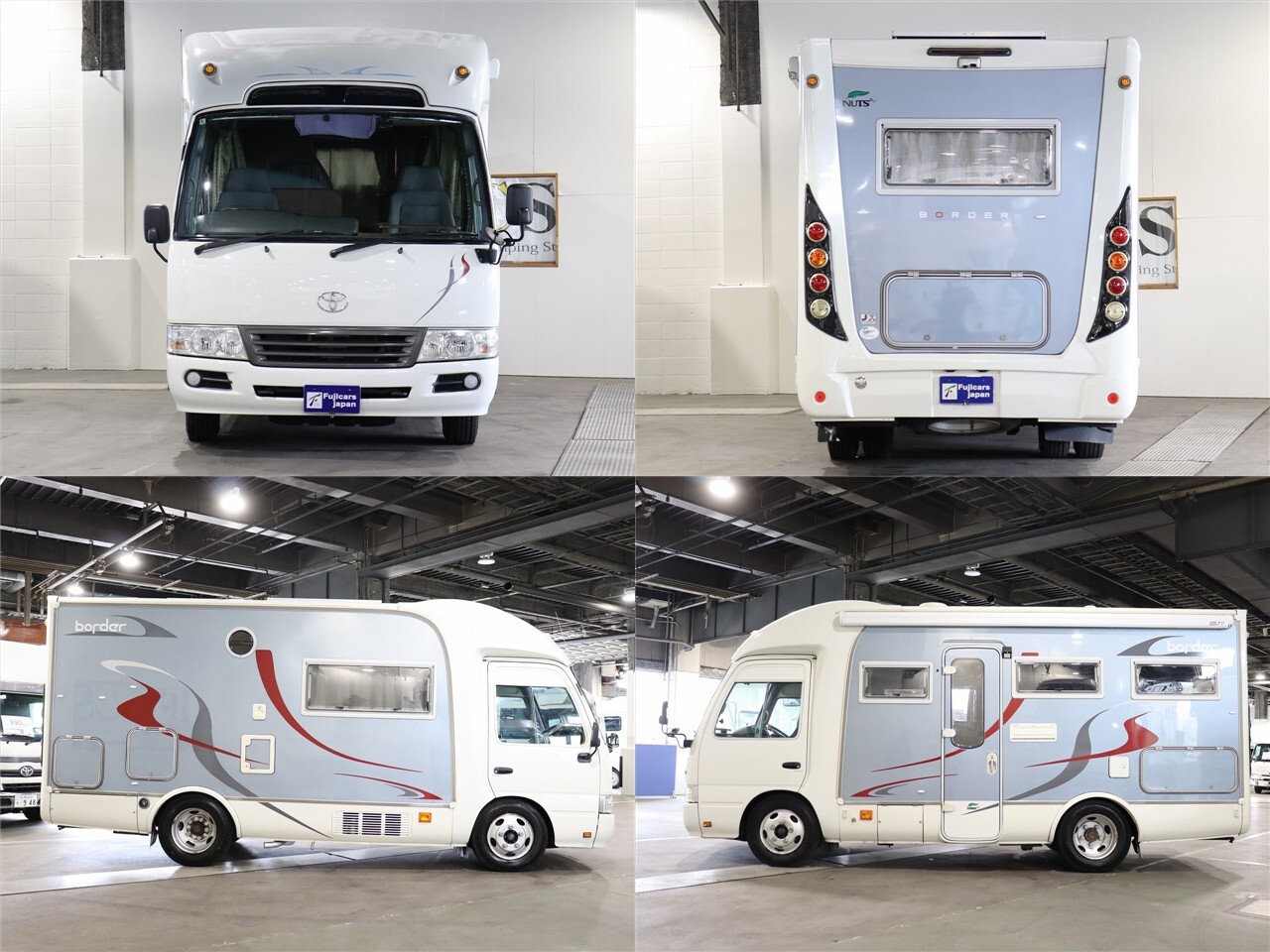 キャンピングカー バスコン ｺｰｽﾀｰ ﾅｯﾂRV ﾎﾞｰﾀﾞｰ　FF　家庭用AC