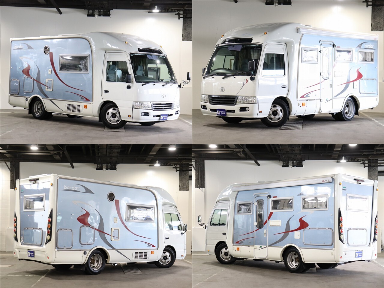 キャンピングカー バスコン ｺｰｽﾀｰ ﾅｯﾂRV ﾎﾞｰﾀﾞｰ　FF　家庭用AC