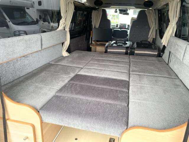 キャンピングカー バンコン かｰいんてりあ高橋 ﾘﾗｯｸｽﾜｺﾞﾝ1.5 FFﾋｰﾀｰ