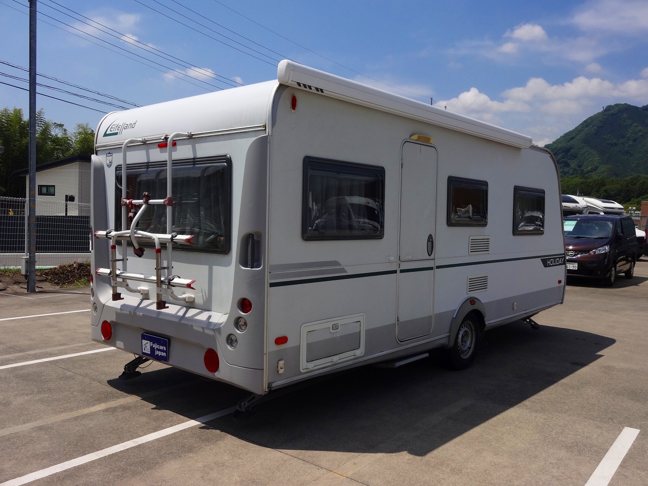 キャンピングカー トレーラー ｸﾅｳｽ ﾎﾘﾃﾞｲ500 要けん引免許　ｱｳﾄﾚｯﾄ販売車