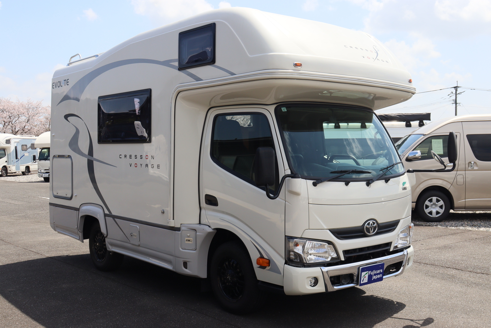 キャンピングカー キャブコン ｶﾑﾛｰﾄﾞ ﾅｯﾂRV ｸﾚｿﾝﾎﾞﾔｰｼﾞｭｴﾎﾞﾗｲﾄ