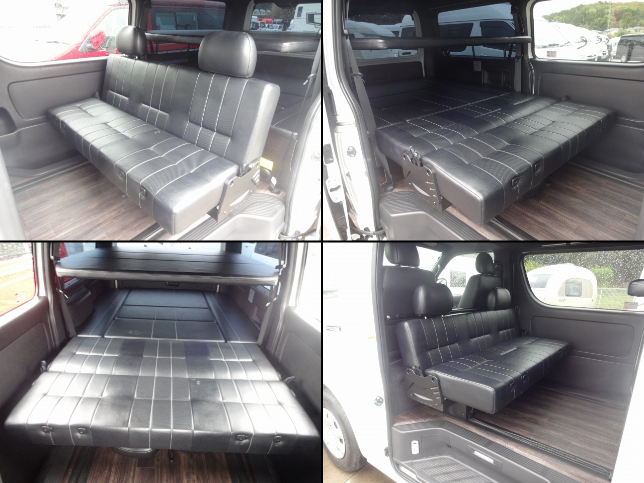 キャンピングカー バンコン ﾊｲｴｰｽ ﾌﾚｯｸｽ FDﾍﾞｯﾄﾞｷｯﾄ FFﾋｰﾀｰ