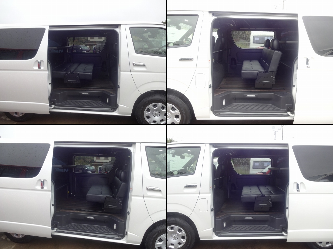 キャンピングカー バンコン ﾊｲｴｰｽ ﾌﾚｯｸｽ FDﾍﾞｯﾄﾞｷｯﾄ FFﾋｰﾀｰ