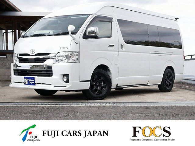 キャンピングカー バンコン ハイエース FOCSシエスタ FFヒーター 1オーナー4WD
