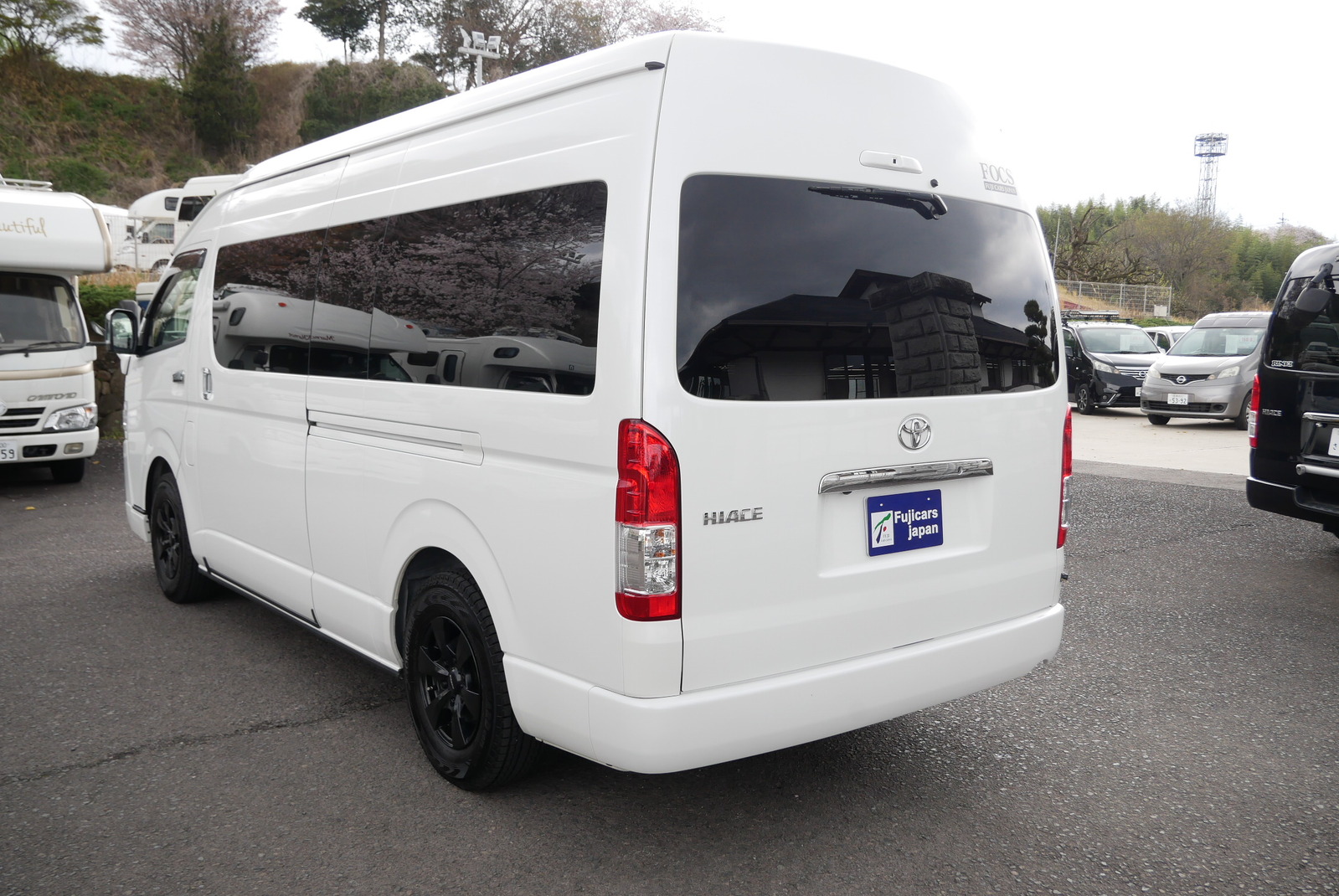 キャンピングカー バンコン ﾊｲｴｰｽ FOCSｼｴｽﾀ FFﾋｰﾀｰ 1ｵｰﾅｰ4WD