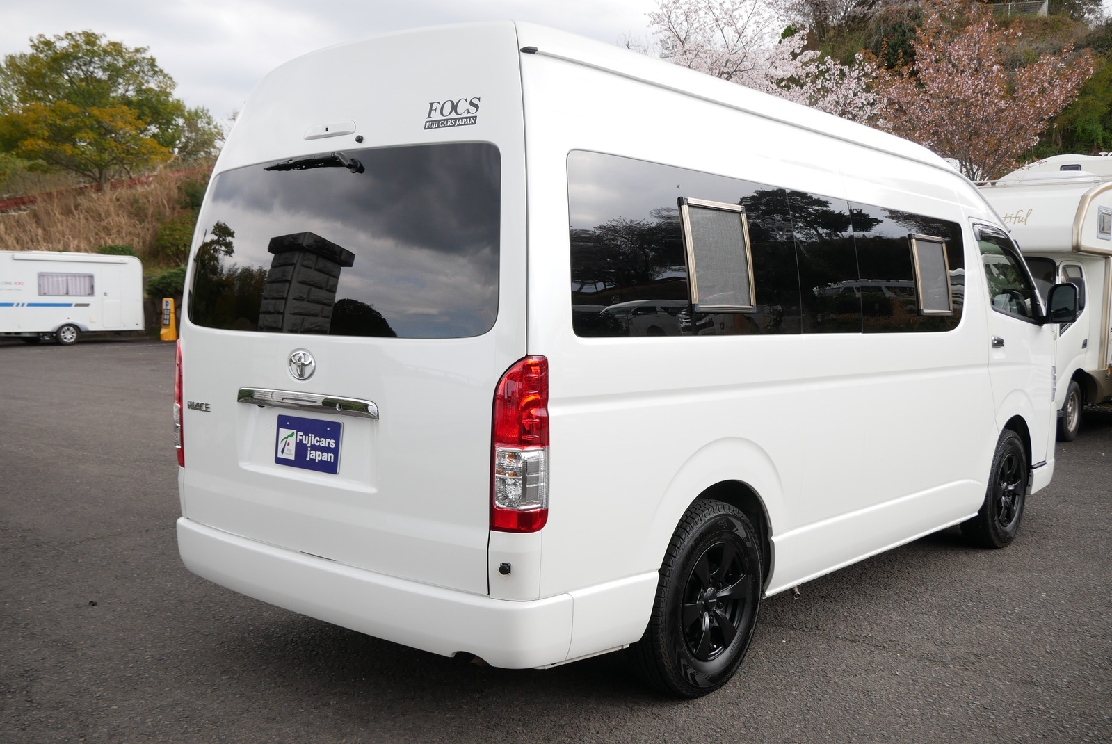 キャンピングカー バンコン ﾊｲｴｰｽ FOCSｼｴｽﾀ FFﾋｰﾀｰ 1ｵｰﾅｰ4WD