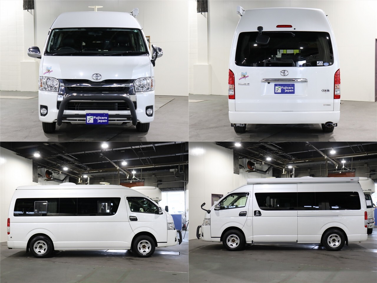 キャンピングカー バンコン ﾊｲｴｰｽ ｱﾙﾍﾟｼﾞｵ ﾘﾗｯｸｽ 4WD　FF