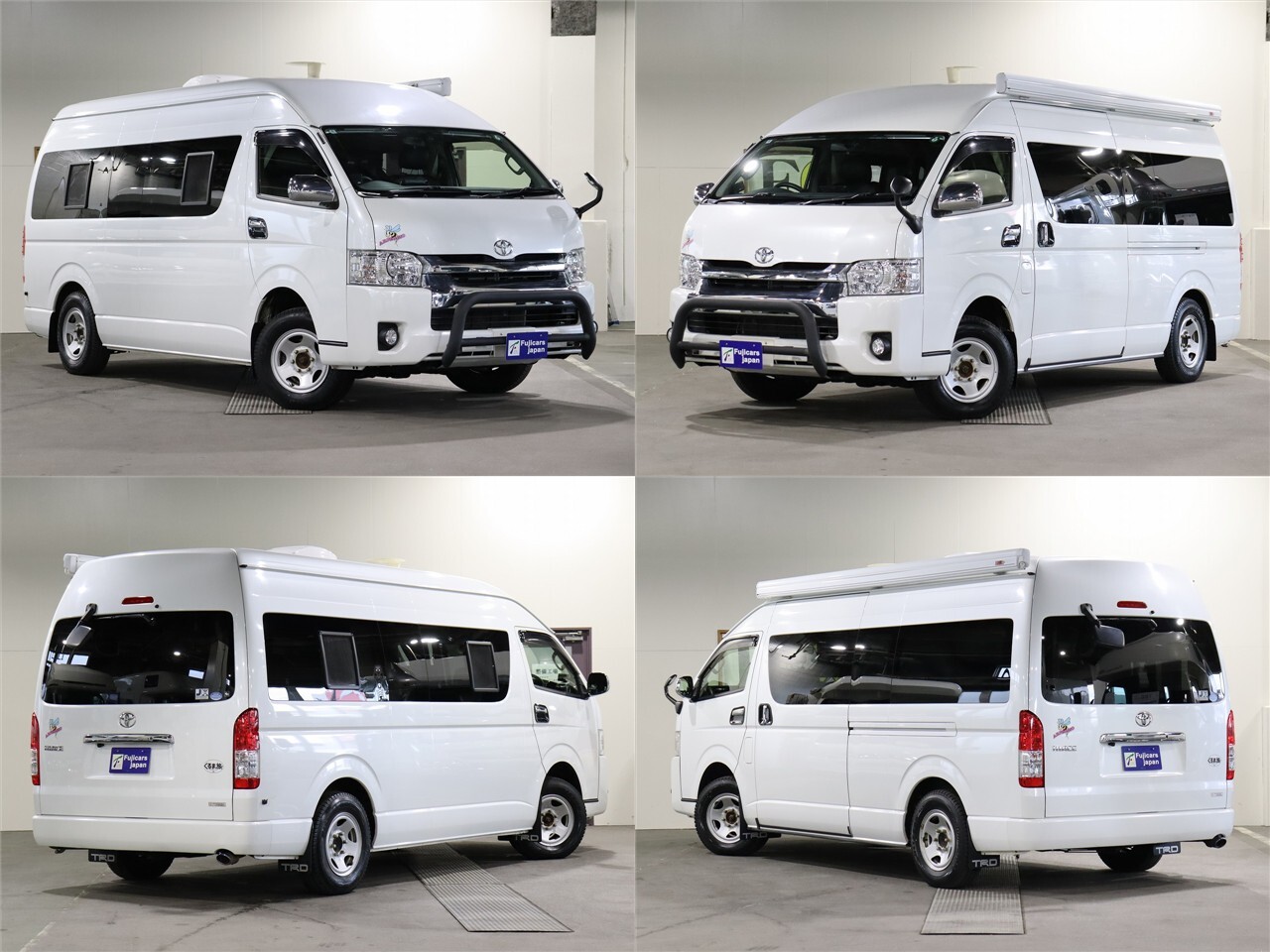 キャンピングカー バンコン ﾊｲｴｰｽ ｱﾙﾍﾟｼﾞｵ ﾘﾗｯｸｽ 4WD　FF