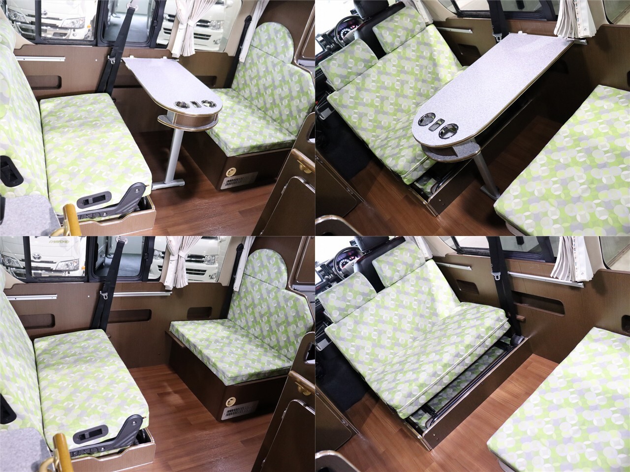 キャンピングカー バンコン ﾊｲｴｰｽ ｱﾙﾍﾟｼﾞｵ ﾘﾗｯｸｽ 4WD　FF