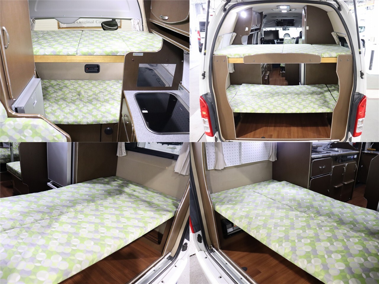 キャンピングカー バンコン ﾊｲｴｰｽ ｱﾙﾍﾟｼﾞｵ ﾘﾗｯｸｽ 4WD　FF