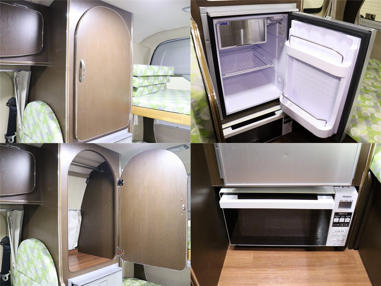 キャンピングカー バンコン ﾊｲｴｰｽ ｱﾙﾍﾟｼﾞｵ ﾘﾗｯｸｽ 4WD　FF