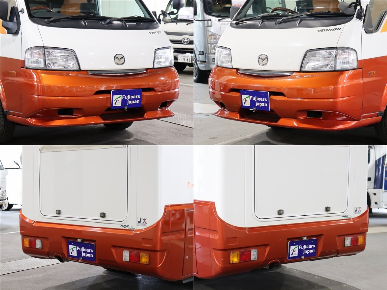 キャンピングカー キャブコン ﾎﾞﾝｺﾞ ﾛｰﾀｽRV ﾏﾝﾎﾞｳﾌｧﾐｰﾕ 4WD　AC