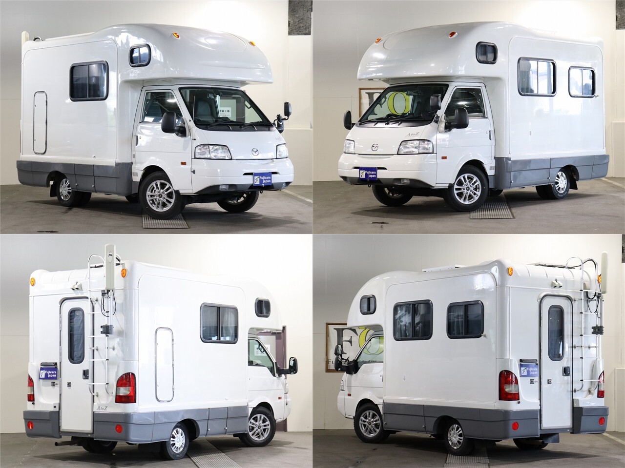 キャンピングカー キャブコン ﾎﾞﾝｺﾞ AtoZ ｱﾐﾃｨRR 4WD　FF　12VAC