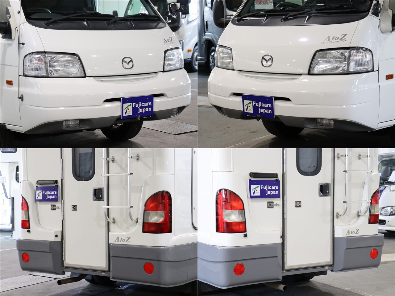キャンピングカー キャブコン ﾎﾞﾝｺﾞ AtoZ ｱﾐﾃｨRR 4WD　FF　12VAC