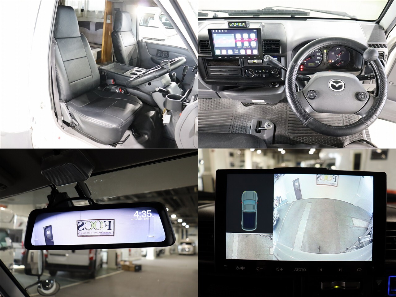 キャンピングカー キャブコン ﾎﾞﾝｺﾞ AtoZ ｱﾐﾃｨRR 4WD　FF　12VAC