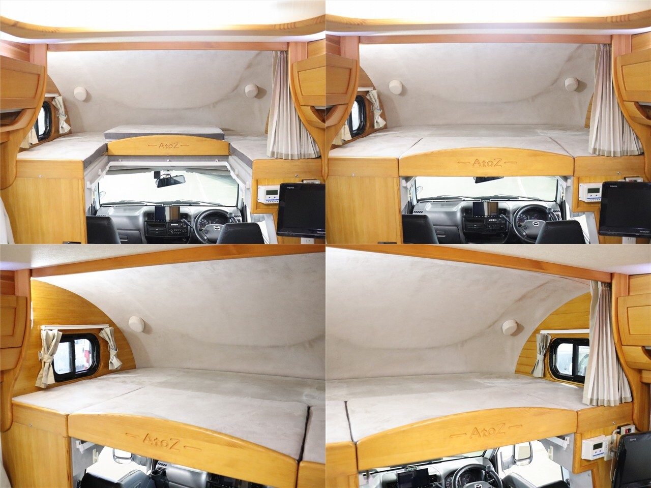 キャンピングカー キャブコン ﾎﾞﾝｺﾞ AtoZ ｱﾐﾃｨRR 4WD　FF　12VAC