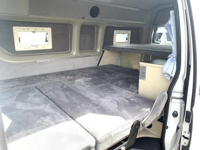 キャンピングカー バンコン ﾅｯﾂRV ﾄｲｴｰｽ 4駆 FFﾋｰﾀｰ ｵｰﾆﾝｸﾞx2
