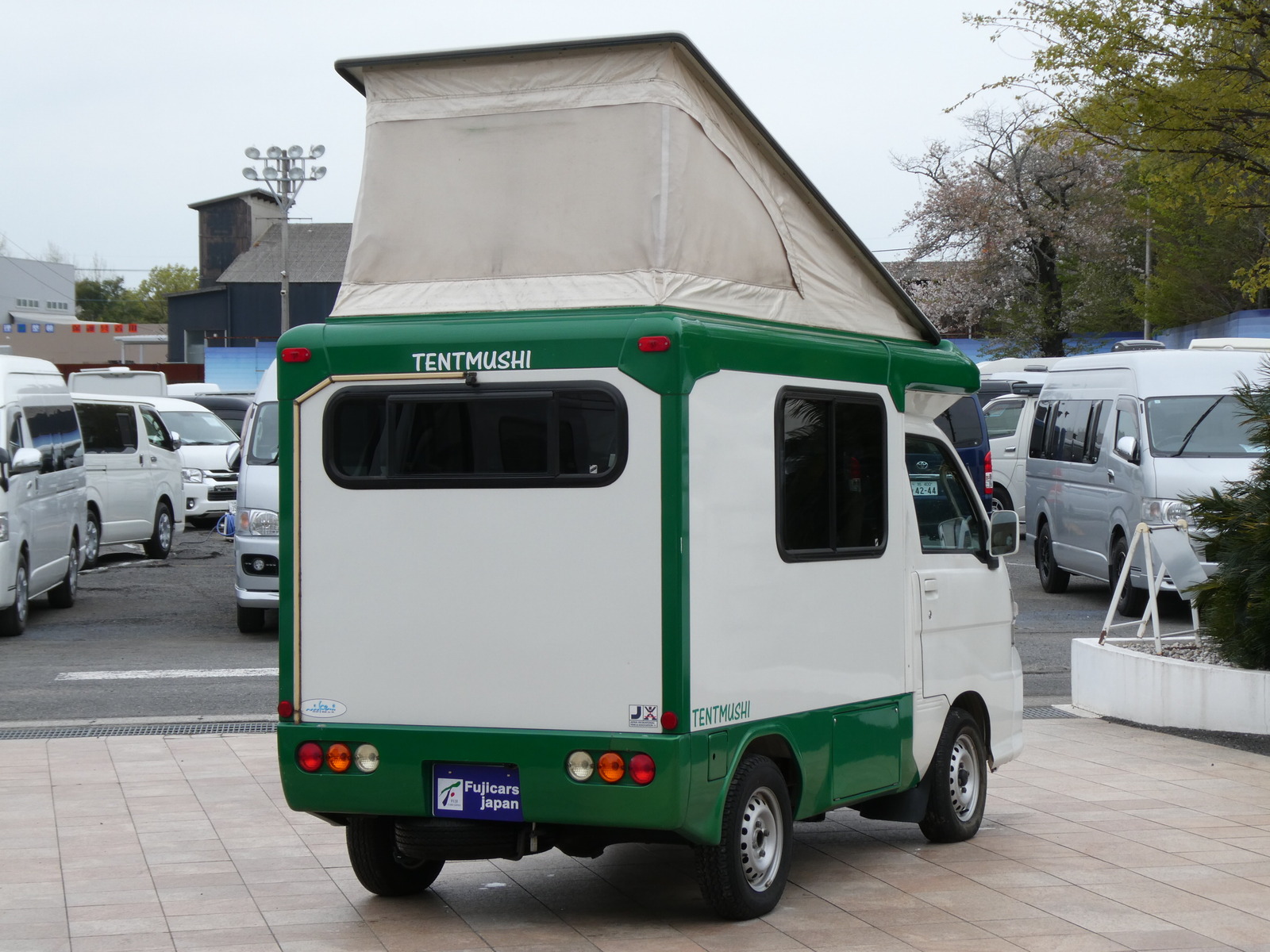 キャンピングカー 軽キャンパー ﾊﾞﾝｼｮｯﾌﾟﾐｶﾐ　ﾃﾝﾄむし　ﾎﾟｯﾌﾟｱｯﾌﾟ　軽8ﾅﾝﾊﾞｰ