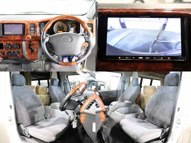 キャンピングカー バンコン ﾊｲｴｰｽ AtoZ　ｱﾒﾘｱ　4WD　12V冷蔵庫