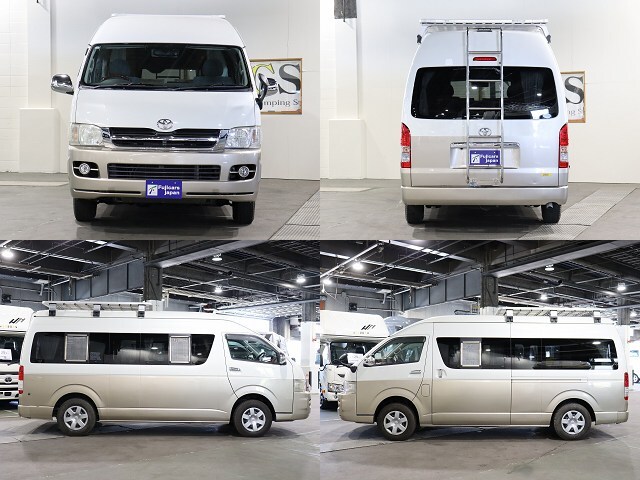 キャンピングカー バンコン ﾊｲｴｰｽ AtoZ　ｱﾒﾘｱ　4WD　12V冷蔵庫