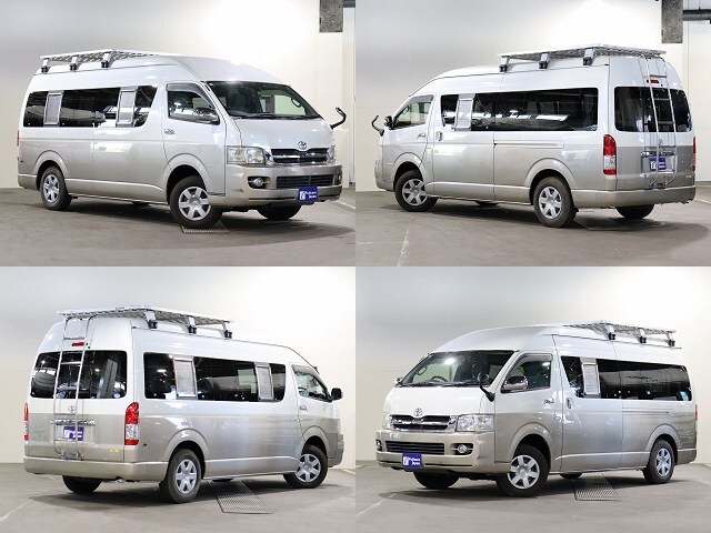 キャンピングカー バンコン ﾊｲｴｰｽ AtoZ　ｱﾒﾘｱ　4WD　12V冷蔵庫