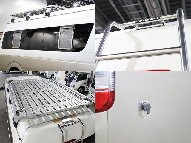 キャンピングカー バンコン ﾊｲｴｰｽ AtoZ　ｱﾒﾘｱ　4WD　12V冷蔵庫