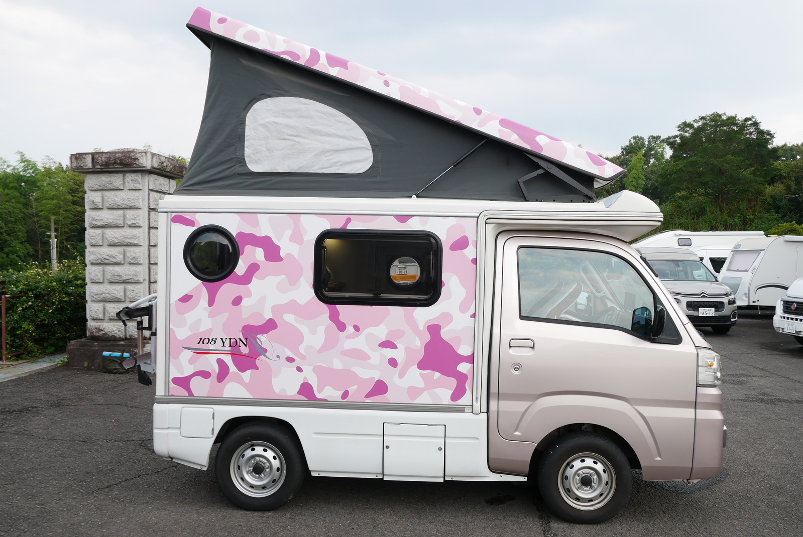 キャンピングカー 軽キャンパー ﾊｲｾﾞｯﾄ 東和 ｲﾝﾃﾞｨ108　ｿｰﾗｰﾊﾟﾈﾙ