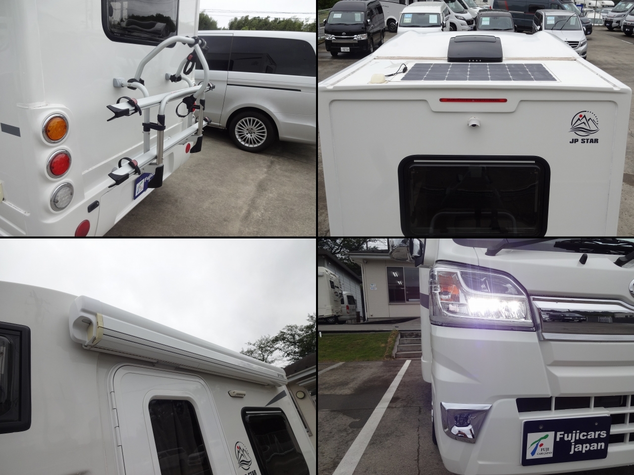キャンピングカー 軽キャンパー ﾊｲｾﾞｯﾄ JPｽﾀｰ ﾊｯﾋﾟｰ1 4WD　DCｸｰﾗｰ