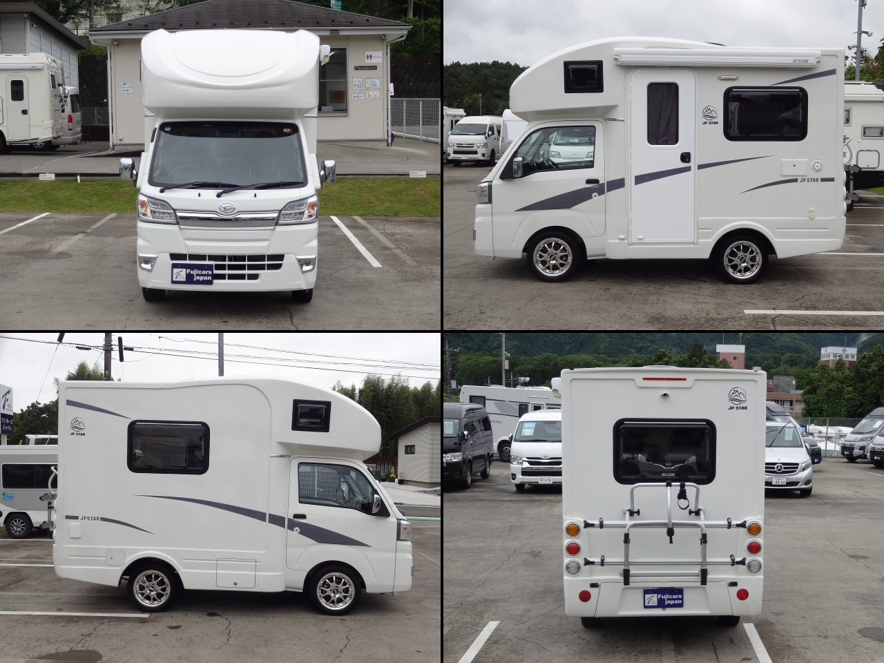 キャンピングカー 軽キャンパー ﾊｲｾﾞｯﾄ JPｽﾀｰ ﾊｯﾋﾟｰ1 4WD　DCｸｰﾗｰ